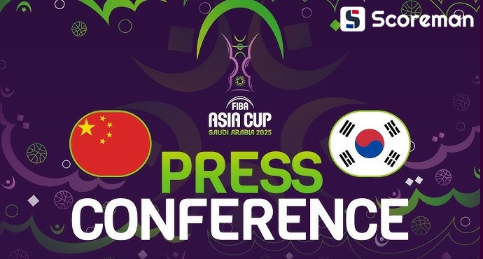 8월14일 FIBA 남자농구 아시아컵 - 중국 VS 한국 농구분석 프리뷰